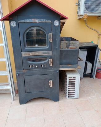 forno a legna da esterno