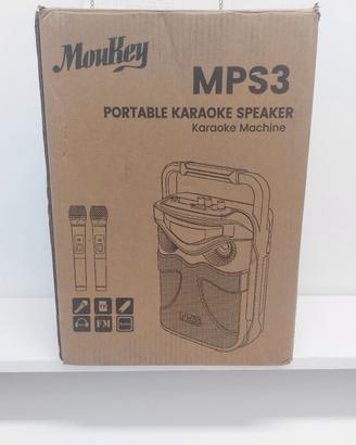 Altoparlante karaoke portatile MPS3

