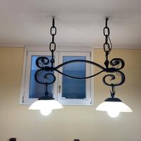 Lampade in ferro battuto