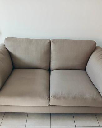 Divano 2 posti in tessuto