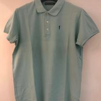 Polo Club M verde salvia 100% cotone originale