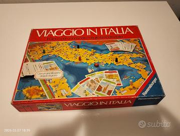viaggio in Italia. gioco da tavolo 