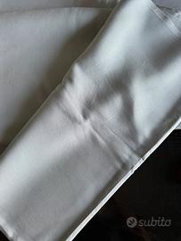 Tessuto in misto lino e cotone ritorto