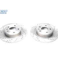 DISCHI FRENO PER DAEWOO CHEVROLET FORATI SCANALATI