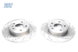 DISCHI FRENO PER DAEWOO CHEVROLET FORATI SCANALATI