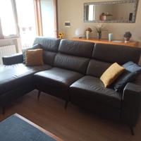 Divano in vera pelle
