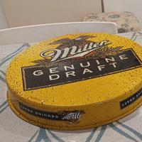 Vassoio vintage Miller Genuine Draft originali