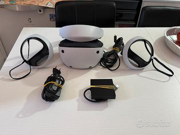PS VR2 per PlayStation 5 con adattatore e cavo USB