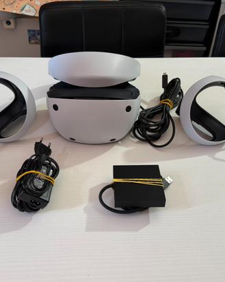PS VR2 per PlayStation 5 con adattatore e cavo USB
