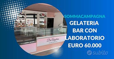 Bar gelateria con laboratorio