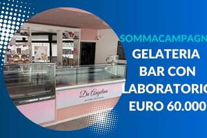 Bar gelateria con laboratorio