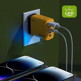 Caricatore USB C PD a 5 porte Carica rapida 3.0 Ti