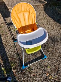 Seggiolone pappa pieghevole leggero da viaggio