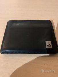 Portafoglio calvin klein in pelle usato