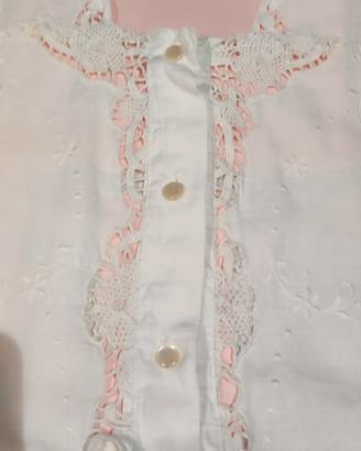 abito e giacca ricamati vintage anni 80