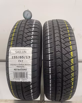 155 65 r13 73t 2 gomme sailun 4 stagioni