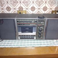 Radio registratore SANYO M9707F vintage anni 80