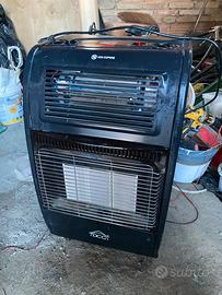 Stufa catalitica a gas GPL e ventilata