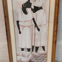 quadro arte figurativa stilizzata 