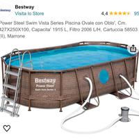 piscina Bestway usata