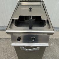 Friggitrice Gico a gas a 1 vasca in inox