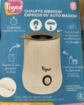 scalda biberon Express casa e auto Tigex