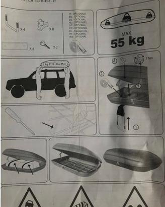 Box tetto auto