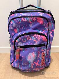 SET SCUOLA SEVEN TROLLEY E ASTUCCIO 3 ZIP