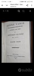 Le Tragedie di Vittorio Alfieri- 7  libri 1802