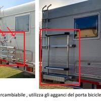 Portasci esterno per camper