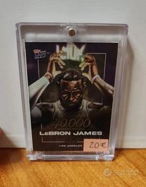 Carta Nba Topps Now LeBron James 40k Carrier point