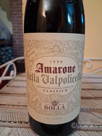 Bottiglia Amarone della Valpolicella Bolla 1998
