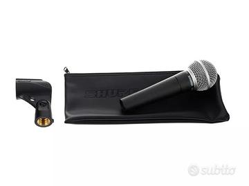 Microfonon SHURE SM58 incluso cavo da 5 metri