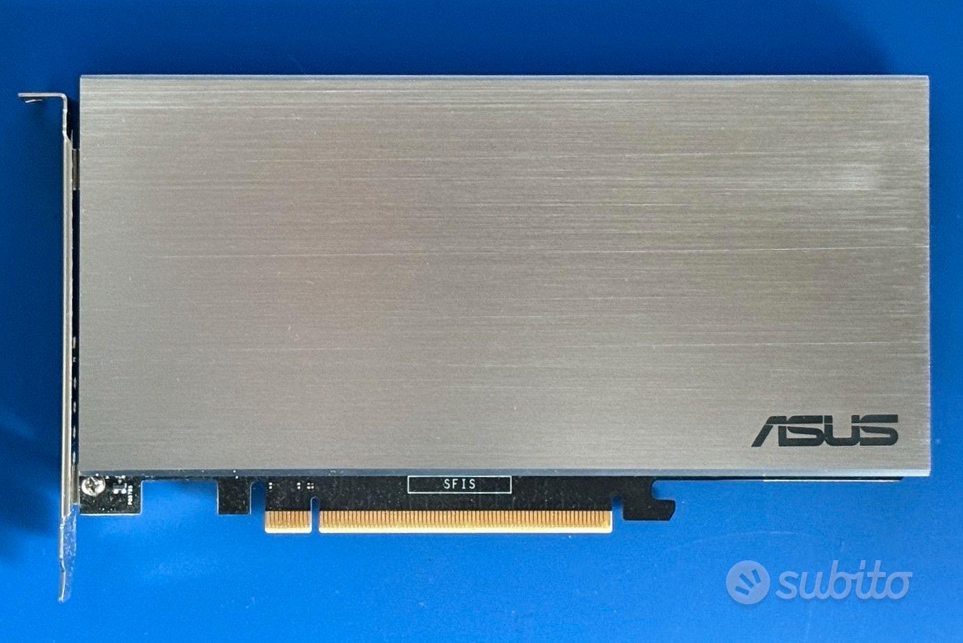 ASUS Hyper M.2 X16 Card V2 – adattatore 4 SSD NVMe - Informatica In ...