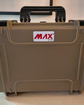 Valigia fotografica Max Cases con imbottitura.