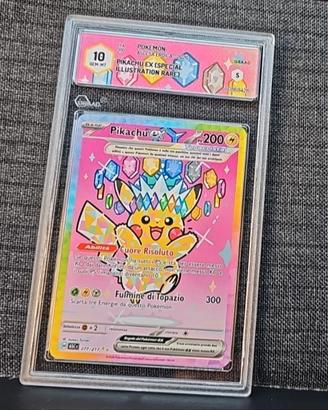Pikachu ascesa eroica 277/217  graad 10