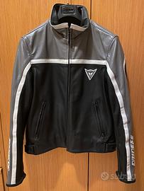 Giacca moto in pelle Dainese mai usata taglia 54