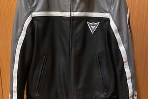 Giacca moto in pelle Dainese mai usata taglia 54