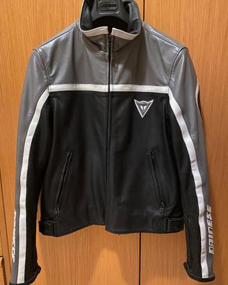 Giacca moto in pelle Dainese mai usata taglia 54