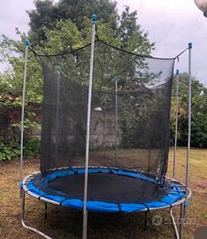 Tappeto elastico da giardino, trampolino