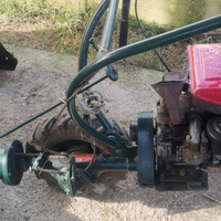 Motofalciatrice mono ruota barra laterale