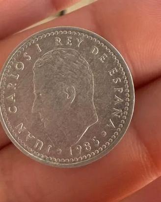 Spagna - 1 Peseta 1985 "Juan Carlos I"