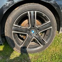 4 cerchi 5x120 17 bmw con gomme al 90%