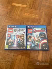 Lego Harry Potter + Lego Avengers (Ps4)