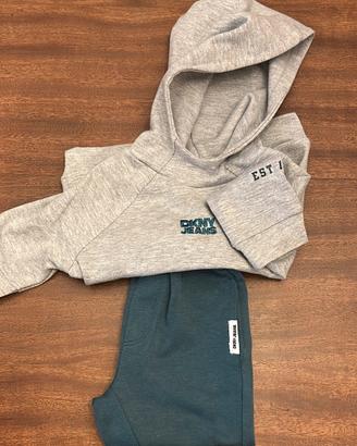 Completo DKNY bambino 24 mesi | Felpa + pantalone