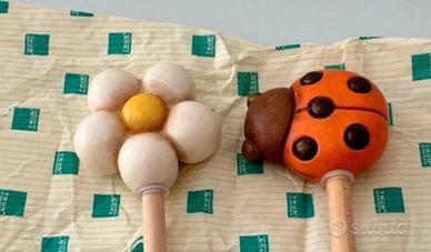 Thun stick bastoncini per vasi fiore coccinella
