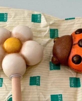 Thun stick bastoncini per vasi fiore coccinella