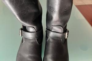 Stivali in pelle da moto TCX goretex n.43