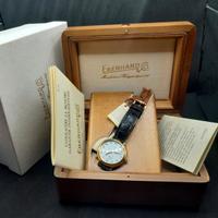 Eberhard 8 jours oro 18kt full set