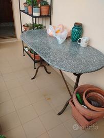 tavolo in granito da balcone/terrazzo